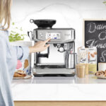 Sage SES882BSS4GUK1 the Barista Touch™ Impress – with Cold Extraction Been to Cup Espresso Coffee Machine Brushed Stainless Steel