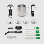Sage SES882BST4GUK1 the Barista Touch™ Impress – with Cold Extraction Been to Cup Espresso Coffee Machine Brushed Black Stainless Steel