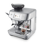 Sage SES882BST4GUK1 the Barista Touch™ Impress – with Cold Extraction Been to Cup Espresso Coffee Machine Brushed Black Stainless Steel