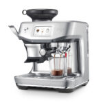 Sage SES882BST4GUK1 the Barista Touch™ Impress – with Cold Extraction Been to Cup Espresso Coffee Machine Brushed Black Stainless Steel