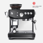 Sage SES876BTR4GUK1 the Barista Express™ Impress Been to Cup Espresso Coffee Machine Brushed Black Truffle