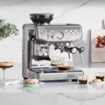 Sage SES876BTR4GUK1 the Barista Express™ Impress Been to Cup Espresso Coffee Machine Brushed Black Truffle