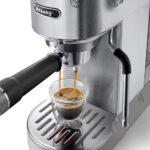 Delonghi EC890.M Dedica Duo Manual Espresso Coffee Machine with Cold Brew Silver
