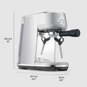 Sage SES450SST4GUK1 the Bambino™ Manual Espresso Coffee Machine Sea Salt
