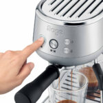 Sage SES450SST4GUK1 the Bambino™ Manual Espresso Coffee Machine Sea Salt