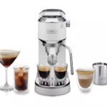 Delonghi EC890WI Dedica Duo Manual Espresso Coffee Machine with Cold Brew White