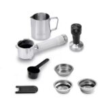 Delonghi EC890WI Dedica Duo Manual Espresso Coffee Machine with Cold Brew White