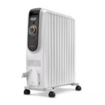 Delonghi TRD51025 Dragon EasyTronic Oil Filled Radiator 10 Fins 2500W White