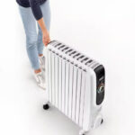 Delonghi TRD51025 Dragon EasyTronic Oil Filled Radiator 10 Fins 2500W White
