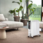 Delonghi TRD51025 Dragon EasyTronic Oil Filled Radiator 10 Fins 2500W White