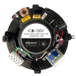 Elipson ELIIC8100V Architect IN IC8 100V in-wall and in-ceiling speaker 8" 2-way