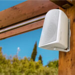 Elipson ELIRAI8BK Architect RAIN 8 Pair of IP66 Waterproof on-wall and on-ceiling 2-way speakers 150W Black