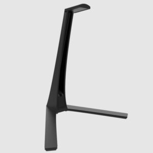 Kanto H3 Universal Desktop Headset Stand with Silicone Padding and Adapter Holder Black