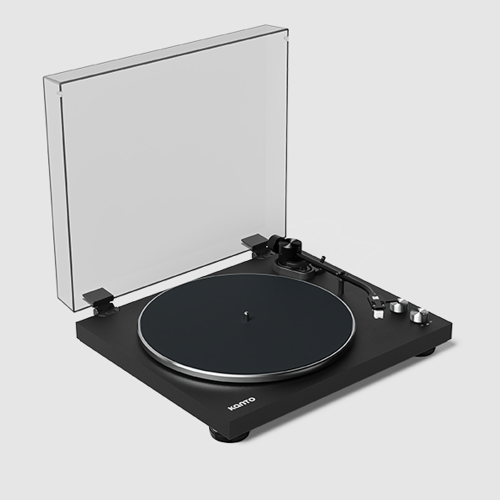 SKU1003569 Kanto OBI3VMB-C OBI3 BT Turntable Black