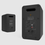 Kanto ORA4MB-C Pair of ORA4 POWERED REFERENCE 2-way active computer speakers 140W Black