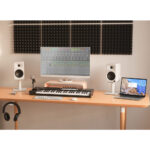 Kanto ORA4MB-C Pair of ORA4 POWERED REFERENCE 2-way active computer speakers 140W Black