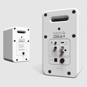 Kanto ORA4MB-C Pair of ORA4 POWERED REFERENCE 2-way active computer speakers 140W White