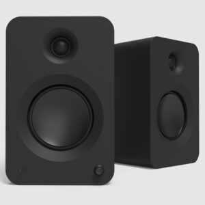Kanto RENMB-C Pair of REN POWERED SPEAKER SYSTEM Bookshelf Active 2-way Bluetooth Speakers 200W Black