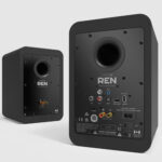 Kanto RENMB-C Pair of REN POWERED SPEAKER SYSTEM Bookshelf Active 2-way Bluetooth Speakers 200W Black