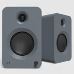 Kanto RENMG-C Pair of REN POWERED SPEAKER SYSTEM Bookshelf Active 2-way Bluetooth Speakers 200W Grey