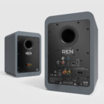 Kanto RENMG-C Pair of REN POWERED SPEAKER SYSTEM Bookshelf Active 2-way Bluetooth Speakers 200W Grey