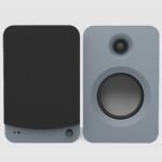 Kanto RENMG-C Pair of REN POWERED SPEAKER SYSTEM Bookshelf Active 2-way Bluetooth Speakers 200W Grey