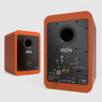 Kanto RENMO-C Pair of REN POWERED SPEAKER SYSTEM Bookshelf Active 2-way Bluetooth Speakers 200W Orange