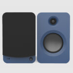 Kanto RENMU-C Pair of REN POWERED SPEAKER SYSTEM Bookshelf Active 2-way Bluetooth Speakers 200W Blue