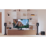 Kanto RENMU-C Pair of REN POWERED SPEAKER SYSTEM Bookshelf Active 2-way Bluetooth Speakers 200W Blue