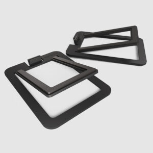 Kanto S2 Pair of Computer Speaker Stands Black