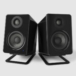 Kanto S2 Pair of Computer Speaker Stands Black