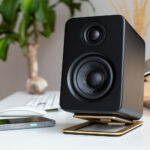 Kanto S2 Pair of Computer Speaker Stands Black