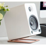 Kanto S4 Pair of Computer Speaker Stands Black