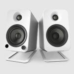 Kanto S4W Pair of Computer Speaker Stands White