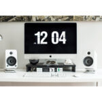 Kanto S4W Pair of Computer Speaker Stands White