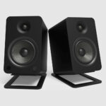 Kanto S6 Pair of Computer Speaker Stands Black