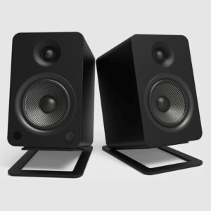 Kanto S6 Pair of Computer Speaker Stands Black
