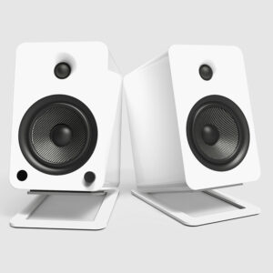 Kanto S6W Pair of Computer Speaker Stands White