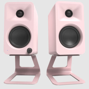 Kanto SE2P Pair of Elevated Computer Speaker Stands Pink