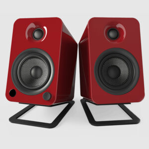Kanto SE4 Pair of Elevated Computer Speaker Stands Black