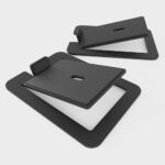 Kanto SE6 Pair of Elevated Computer Speaker Stands Black