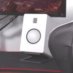 Kanto SE6 Pair of Elevated Computer Speaker Stands Black