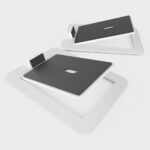 Kanto SE6W Pair of Elevated Computer Speaker Stands White