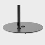 Kanto SLH Pair of Universal Height Adjustable Floorstanding Stands for bookshelf speakers Black