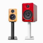 Kanto SP6HD Pair of Computer Speaker Stands 15.2cm Black