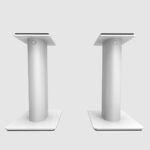 Kanto SP9W Pair of Computer Speaker Stands 21cm White