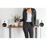 Kanto SP26PL SP series Pair of Universal Floorstanding Stands for bookshelf speakers 66cm Black