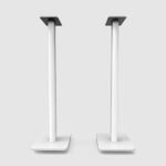 Kanto SP32PLW SP series Pair of Universal Floorstanding Stands for bookshelf speakers 81.3cm White