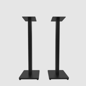 Kanto ST28 ST series Pair of Universal Floorstanding Stands for bookshelf speakers 71.1cm Black