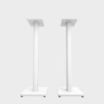 Kanto ST28W ST series Pair of Universal Floorstanding Stands for bookshelf speakers 71.1cm White